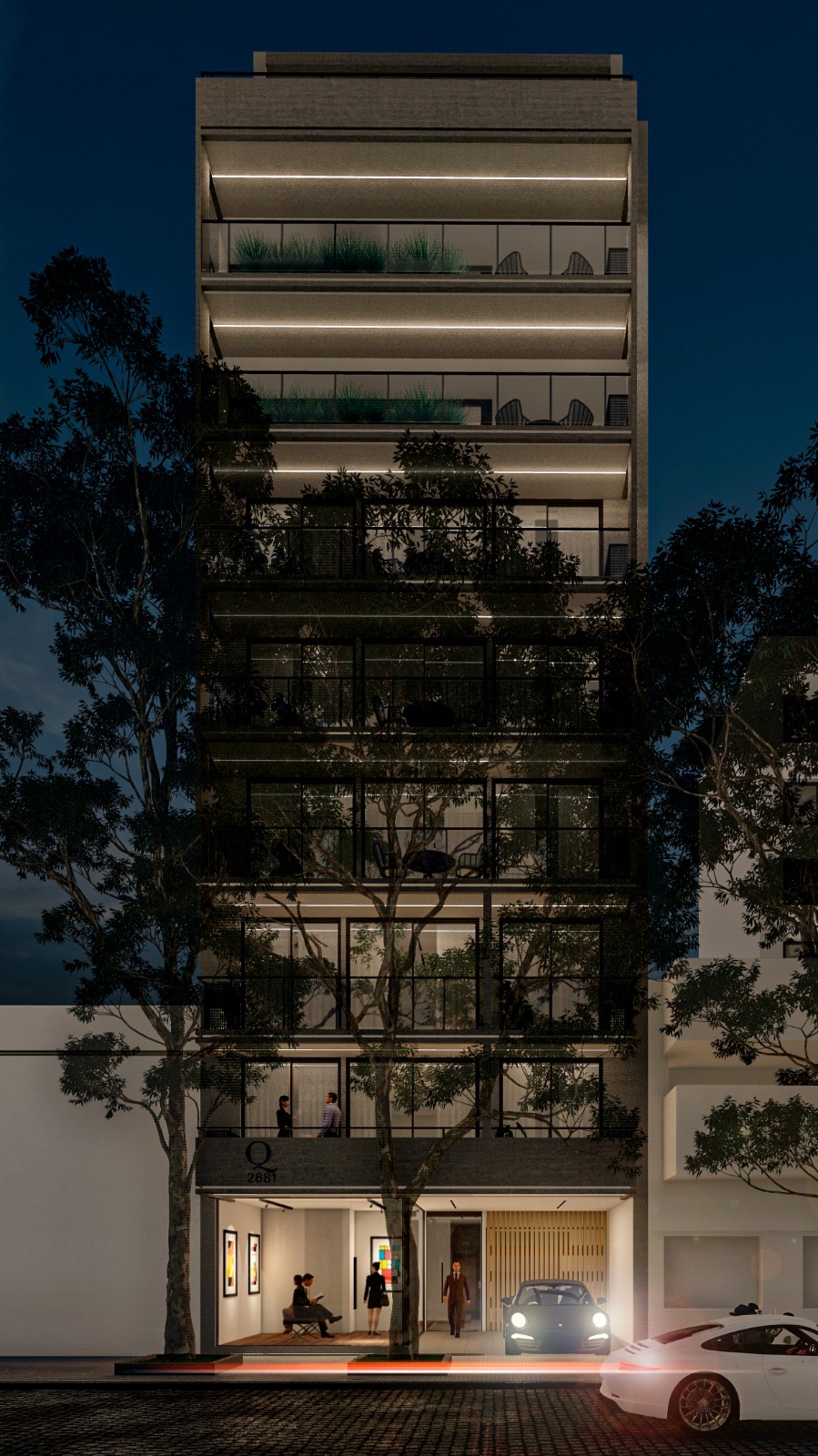 GINA Núñez — Render exterior